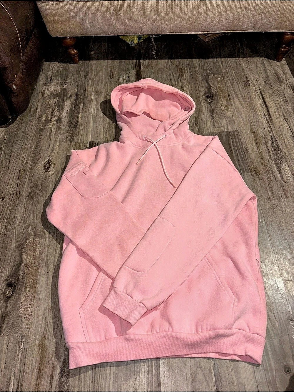 Comfrt RN170537 Pink Hoodie Size Large Like New
